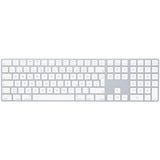 Apple Magic Keyboard mit Ziffernblock, Tastatur silber/weiß, DE-Layout, Scherenmechanik, 5er-Pack, für Mac, iPhone und iPad