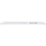 Apple Magic Keyboard mit Ziffernblock, Tastatur silber/weiß, DE-Layout, Scherenmechanik, 5er-Pack, für Mac, iPhone und iPad