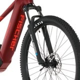 FISCHER Fahrrad Montis 7.0i, Pedelec rot, 28", 43 cm Rahmen