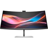 HP 734pm, LED-Monitor 86.4 cm (34 Zoll), schwarz/silber, WQHD, IPS Black, Thunderbolt 4, 5 MP HDR KI Webcam, 120Hz Panel