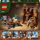 LEGO 21272 Minecraft Waldanwesen mit Boxring, Konstruktionsspielzeug 