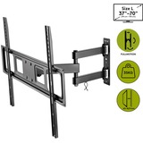 goobay TV-Wandhalterung Basic FULLMOTION (L) schwarz, für 94 - 178cm (37" - 70") Fernseher