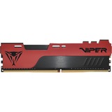 Patriot DIMM 32 GB DDR4-3600  , Arbeitsspeicher rot/schwarz, PVE2432G360C0, Viper Elite II, INTEL XMP