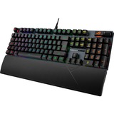 ASUS ROG Strix Scope II RX, Gaming-Tastatur schwarz, DE-Layout, ROG RX Red