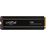 Crucial T500 4TB, SSD schwarz, PCIe 4.0 x4, NVMe, M.2 2280, mit Heatsink