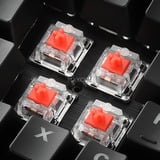 Sharkoon SKILLER SGK30, Gaming-Tastatur schwarz, IT-Layout, Huano Red