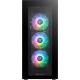 Thermaltake Divider 500 TG ARGB, Tower-Gehäuse schwarz, Tempered Glass