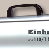 Einhell Heißluftgebläse HGG 110/1 Niro (DE/AT) edelstahl/schwarz, 10 kW