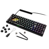 Sharkoon SKILLER SGK50 S2, Gaming-Tastatur schwarz, DE-Layout, Gateron Brown