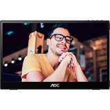 AOC 16T3EA, LED-Monitor 39.6 cm (15.6 Zoll), schwarz, Full HD, USB-C