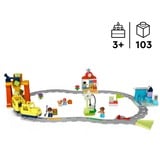 LEGO 10428 DUPLO Town Große interaktive Eisenbahn, Konstruktionsspielzeug 