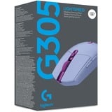 Logitech G305 LIGHTSPEED Gaming, Gaming-Maus lila