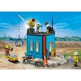 PLAYMOBIL 71650 Action Heroes Baustelle, Konstruktionsspielzeug 