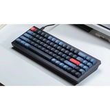 Keychron Q7 Barebone ISO, Gaming-Tastatur schwarz, Hot-Swap, Aluminiumrahmen, RGB