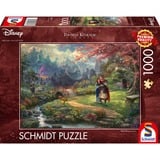 Schmidt Spiele Thomas Kinkade Studios: Disney - Mulan, Puzzle 1000 Teile