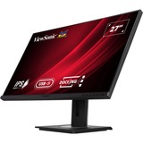 ViewSonic VG2756-4K, LED-Monitor 68.6 cm (27 Zoll), schwarz (matt), UltraHD/4K, IPS, USB-Hub, USB-C, RJ45