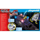 PLAYMOBIL 70936 City Action Rettungs-Fahrzeug: US Ambulance, Konstruktionsspielzeug Mit Licht und original US Rettungswagen-Sirenen-Sound