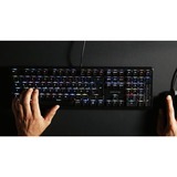 CHERRY G80-3000N RGB, Tastatur schwarz, DE-Layout, Cherry MX Silent Red