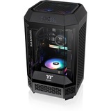 Thermaltake The Tower 250 , Tower-Gehäuse schwarz, Tempered Glass