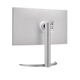 LG 27UP85NP-W, LED-Monitor 68.4 cm (27 Zoll), silber/schwarz, UltraHD/4K, IPS, HDR, USB-C