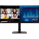 Lenovo ThinkVision P34w-20, LED-Monitor 86.7 cm (34.1 Zoll), schwarz, WQHD, IPS, Curved, USB-C