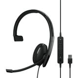 EPOS ADAPT 130T USB II, Headset schwarz, Mono, USB