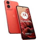 Motorola moto g35 5G 128GB, Handy Guave Red, Kunstleder, Android 14, 4 GB