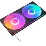 NZXT F280 RGB CORE, Gehäuselüfter schwarz