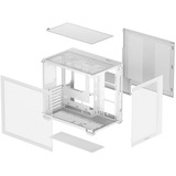 DeepCool CG530 , Tower-Gehäuse weiß, Tempered Glass x 2