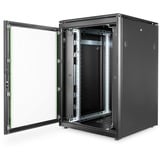 Digitus Netzwerkschrank Unique Serie - 800x800 mm (BxT), IT-Schrank schwarz, 22 Höheneinheiten