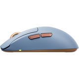 CHERRY M68 Wireless, Gaming-Maus hellblau/kupfer