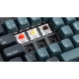 Keychron Q5 Pro, Gaming-Tastatur schwarz/blaugrau, DE-Layout, Keychron K Pro Red, Hot-Swap, Aluminiumrahmen, RGB