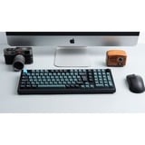 Keychron Q5 Pro, Gaming-Tastatur schwarz/blaugrau, DE-Layout, Keychron K Pro Red, Hot-Swap, Aluminiumrahmen, RGB