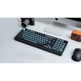 Keychron Q5 Pro, Gaming-Tastatur schwarz/blaugrau, DE-Layout, Keychron K Pro Red, Hot-Swap, Aluminiumrahmen, RGB