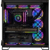 ALTERNATE Gaming-PC iCUE Edition • RTX 4090 • AMD Ryzen™ 9 7950X3D • 64 GB RAM schwarz/transparent, Windows 11 Pro 64-Bit