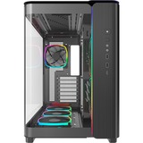 Montech KING 95 PRO, Tower-Gehäuse schwarz, Tempered Glass x 2