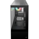 Aerocool Viewport Mini V2 ARGB, Tower-Gehäuse schwarz, Tempered Glass x 2