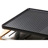 Domo Bamboo D09246G, Raclette holz/schwarz