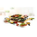 Domo Bamboo D09246G, Raclette holz/schwarz