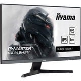 iiyama G-Master G2445HSU-B2, Gaming-Monitor 60.5 cm (23.8 Zoll), schwarz (matt), FullHD, IPS, Adaptive-Sync, 100Hz Panel