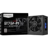 SilverStone SST-ST75F-PT v1.1, PC-Netzteil schwarz, 4x PCIe, Kabel-Management, 750 Watt