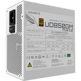 GIGABYTE GP-UD850GM PG5W 850W, PC-Netzteil weiß, 1x 12VHPWR, 3x PCIe, Kabel-Management, 850 Watt