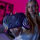 PDP Afterglow Wave Wireless, Gamepad lila, für Nintendo Switch