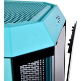 Thermaltake The Tower 300 , Tower-Gehäuse türkis, Tempered Glass