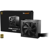 be quiet! Pure Power 12 1000W, PC-Netzteil schwarz, 1x 12-Pin High Power GPU, 3x PCIe, Kabel-Management, 1000 Watt