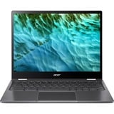 Acer Chromebook Spin 713 (CP713-3W-35CR), Notebook grau, Google Chrome OS, 34.3 cm (13.5 Zoll), 256 GB SSD