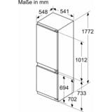 Bosch KIV86VFE1 Serie 4, Kühl-/Gefrierkombination 