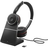 Jabra Evolve 75 UC SE, Headset schwarz, Stereo