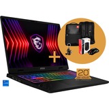 MSI Crosshair 16 HX D14VGKG-616 Anniversary Edition, Gaming-Notebook grau/schwarz, Intel® Core™ i7-14650HX, NVIDIA GeForce RTX 4070, 16 GB DDR5, 1 TB SSD, Windows 11 Home 64-Bit