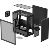 DeepCool CH510, Tower-Gehäuse schwarz, Tempered Glass